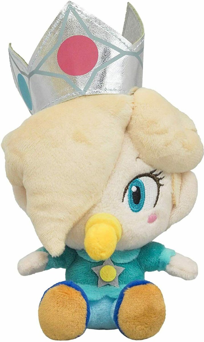 Rosalina Baby - Super Mario Bros Pluche Knuffel 18 cm | Nintendo Plush Toy | Speelgoed knuffeldier knuffelpop voor kinderen jongens meisjes | Luigi, Peach, Donkey Kong, Toad, Bowser, Rosalina, Yoshi